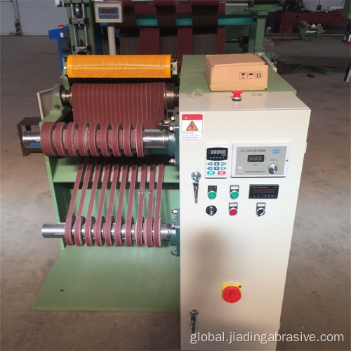 China making sanding belt slitting machine jumbo roll slitter Factory